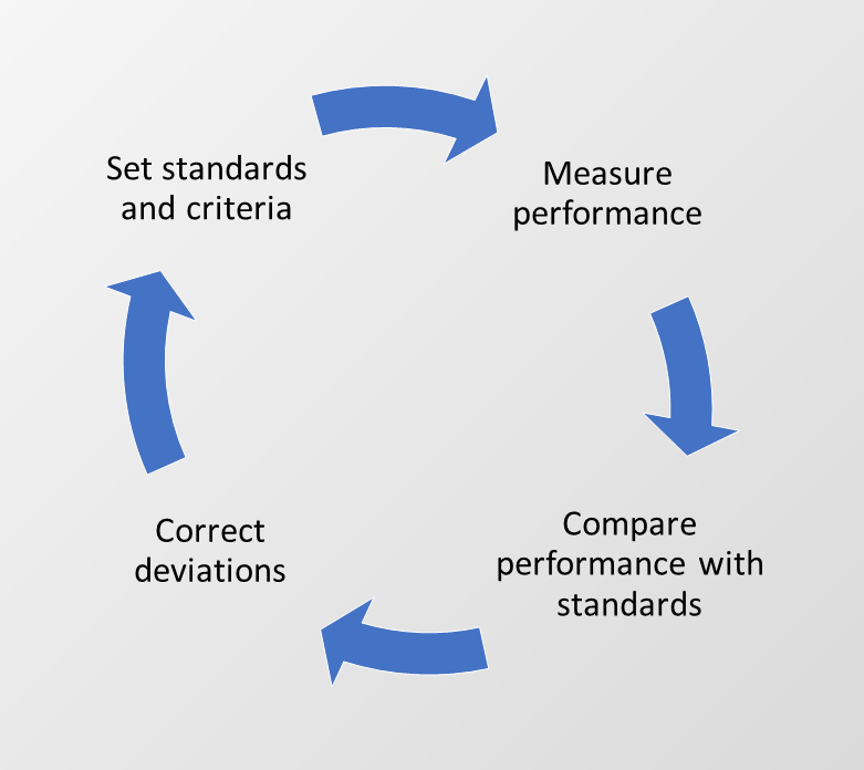 Stages of Progress Control and Detective Control